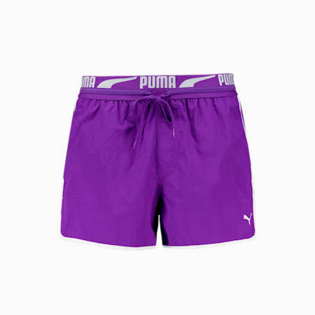 PUMA Men's Swim Shorts, violet purple combo, small