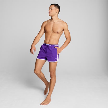 Short de bain Homme, violet purple combo, small