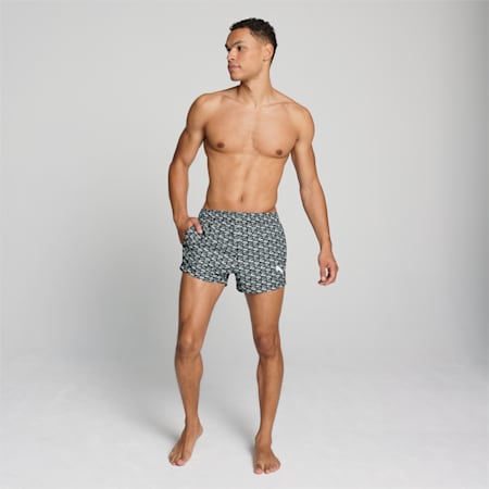 PUMA Men's Swim Shorts, black combo, small