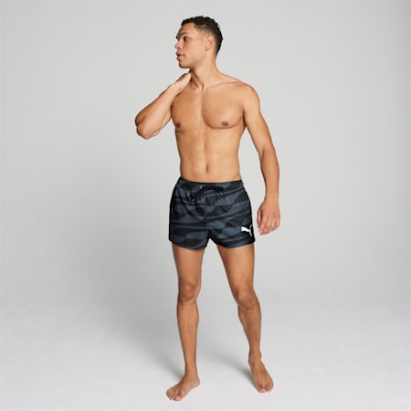 PUMA Men's Swim Shorts, black combo, small