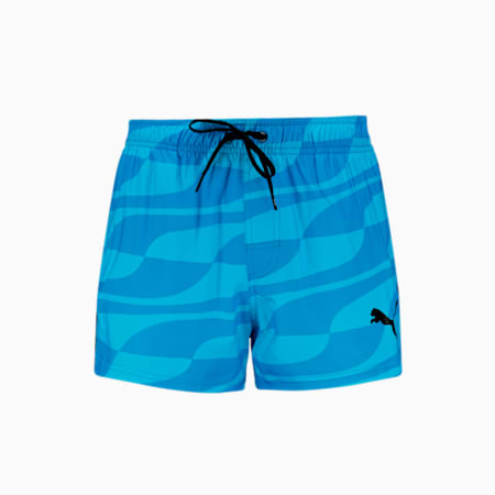 PUMA Men's Swim Shorts, bright blue, small