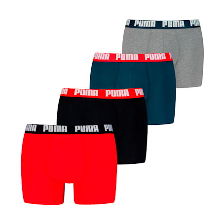 PUMA boxershort voor heren, red combo, small