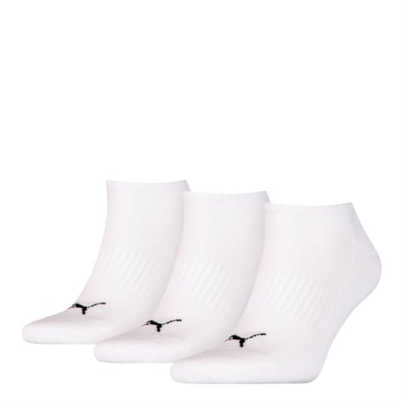 Sneaker Socks 3 Pack Unisex, white, small-SEA