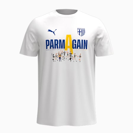 Parma Calcio Winner's T-Shirt Herren, Puma White, small