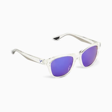 Form-strip Sunglasses, SILVER, small