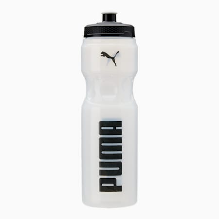 Vertical Water Bottle, PUMA Black-Transparent, small-AUS
