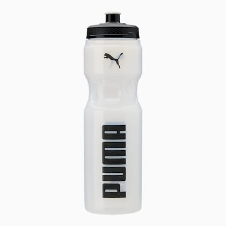 Vertical Water Bottle, PUMA Black-Transparent, small-NZL