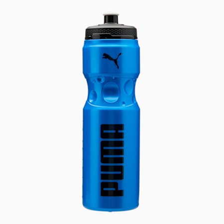Vertical Water Bottle, PUMA Black-Demented Blue, small-AUS