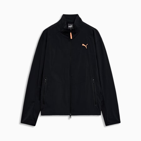 Active Woven Stretch Jacket, Puma Black, small-KOR