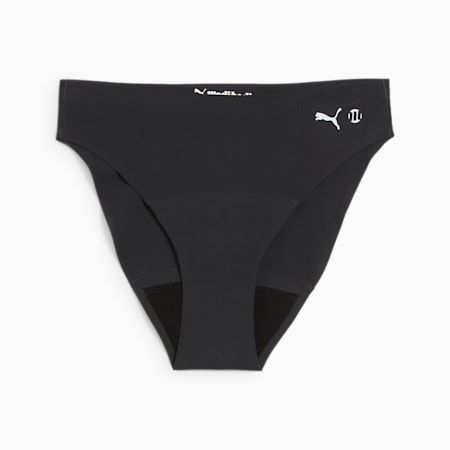 Bas de bikini sans coutures PUMA x Modibodi, Black, small-DFA