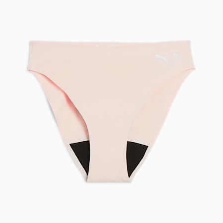 PUMA x Modibodi Seamfree Active Bikini Brief Moderate-Heavy, Mist Pink, small-AUS