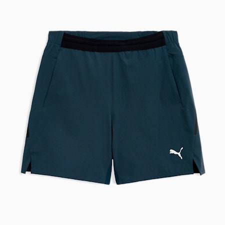 액티브 우븐 쇼츠<br>Active Woven Shorts, Club Navy, small-KOR