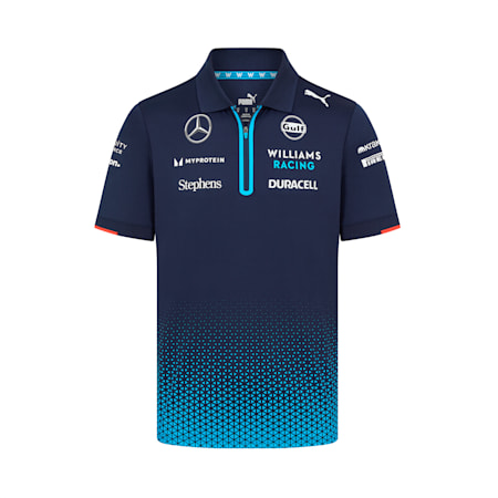 Męska koszulka polo Williams Racing 2024 Team, NAVY, small