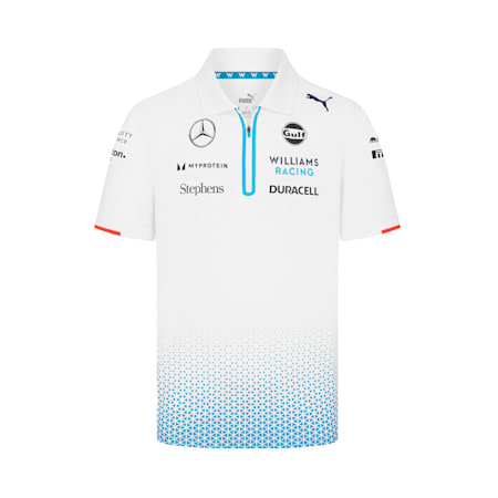 Męska koszulka polo Williams Racing 2024 Team, WHITE, small