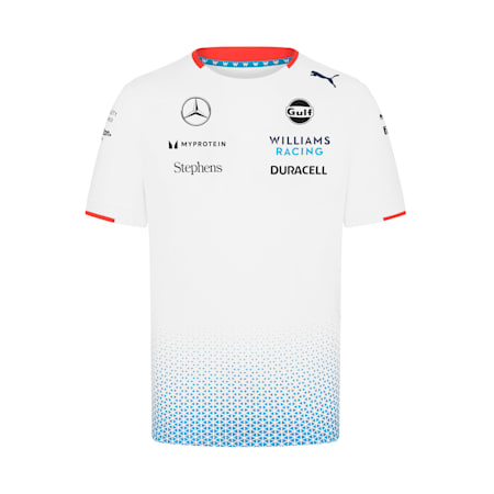 Camiseta del equipo Williams Racing 2024 para hombre, WHITE, small