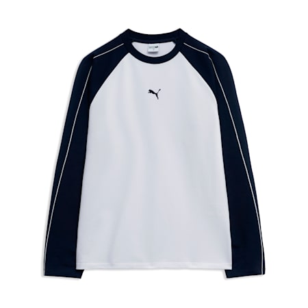 유니 T7 2K 긴팔 티<br>U T7 2K KNT LS TEE, Puma Navy, small-KOR