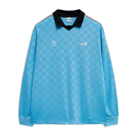 유니 아카이브 S 니트 져지<br>SMU U ARCHIVE S KNT JERSE, Team Light Blue, small-KOR