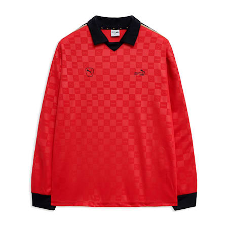 유니 아카이브 S 니트 져지<br>SMU U ARCHIVE S KNT JERSE, For All Time Red, small-KOR