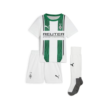 Borussia Mönchengladbach 24/25 Home Minikit Kids, PUMA White-Archive Green, small