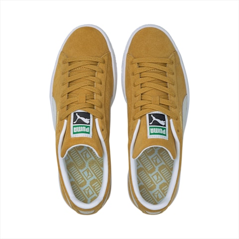 Puma classic yellow best sale