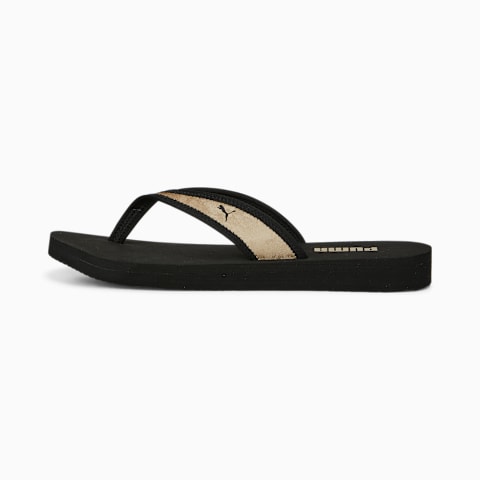 Chanclas deals puma doradas