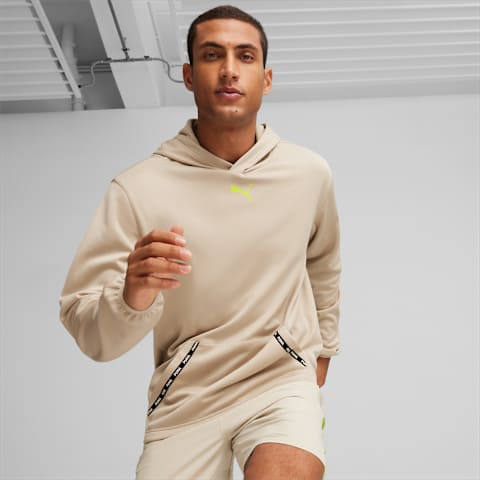 PUMA Fit PWRFleece Men s Hoodie Crews Hoodies PUMA