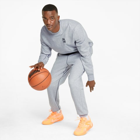 basketball sweatpants with snaps