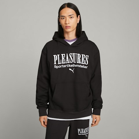 Puma panel script boyfriend hoodie new arrivals