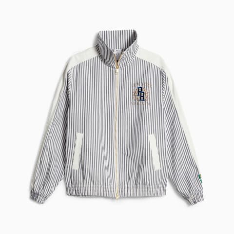 Bayport striped top windbreaker