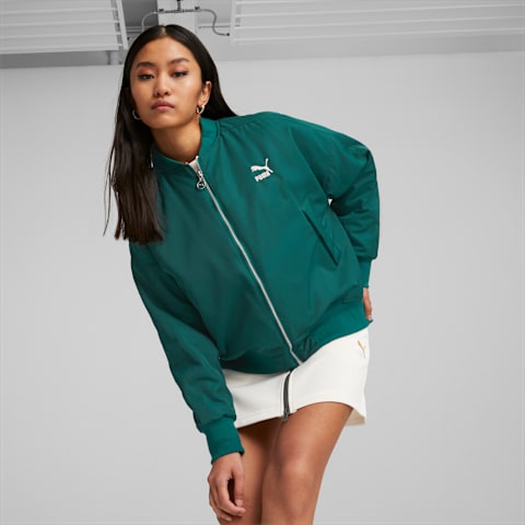 Chamarra puma new arrivals negra mujer