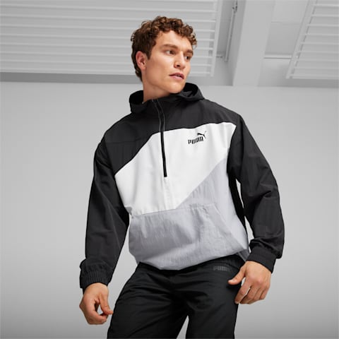 Half zip jacket puma discount