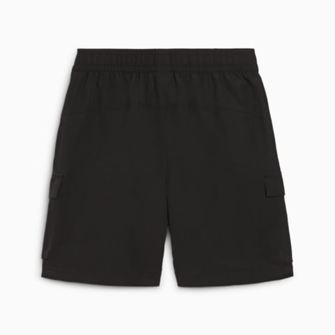 Shorts adolescentes cargo CLASSICS en Talla 13 14Y en Negro PUMA