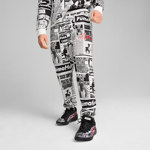 Media Day Basketball Sweat Pants Men Domino Style PUMA