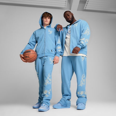 Puma basketball sweatpants top