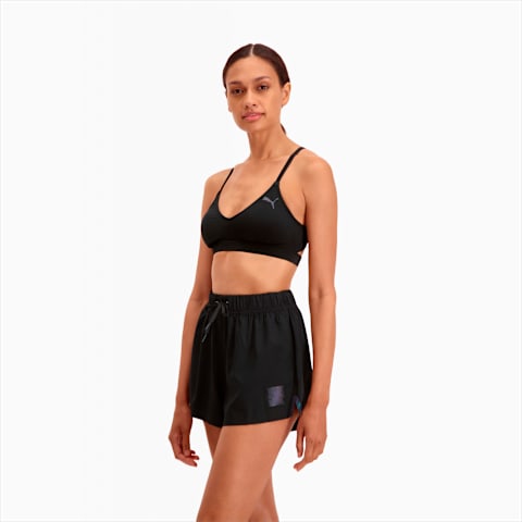 Puma gold logo high waist short outlet