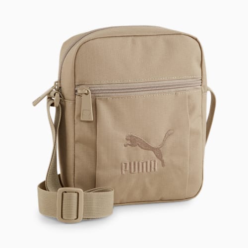 Puma shoulder bag brown discount
