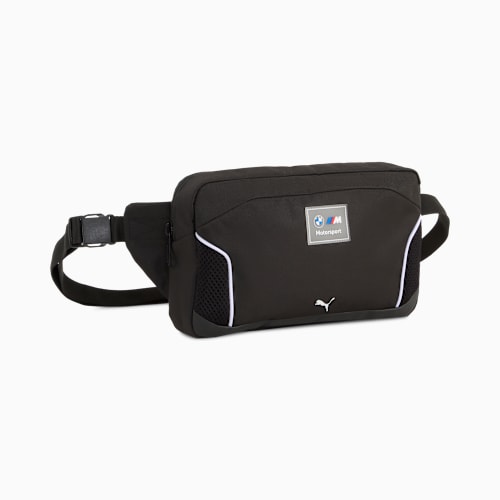 BMW M Motorsport Large 2L Waist Bag | PUMA Black | PUMA