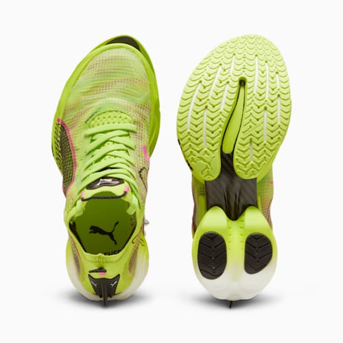 Puma green running shoes shop