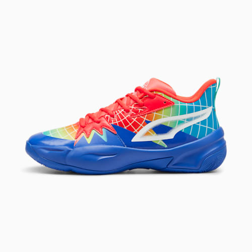Genetics Marcus Smart Basketball shoes Royal Sapphire Red Blast PUMA SHOP ALL PUMA PUMA