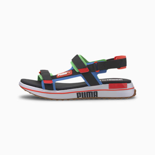 Puma green sandals online store