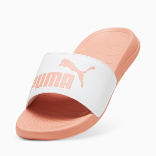 Puma slides womens orange discount