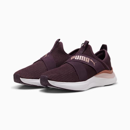 Puma slip ons women purple clearance
