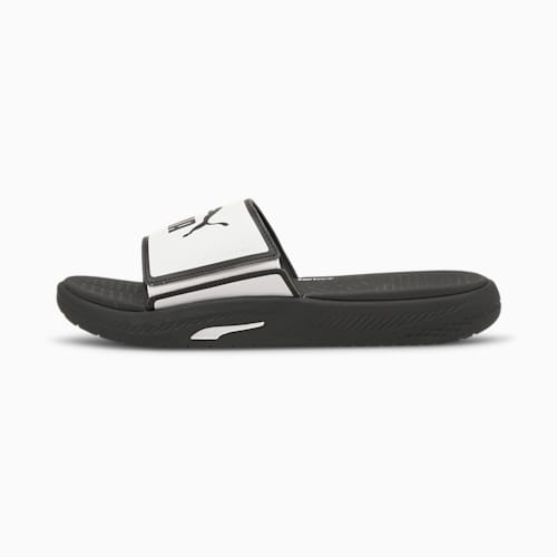 Softride Men s Slides Puma White Puma Black PUMA SHOP ALL PUMA PUMA