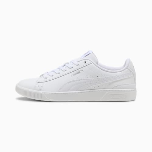 Puma white shoes without laces hot sale