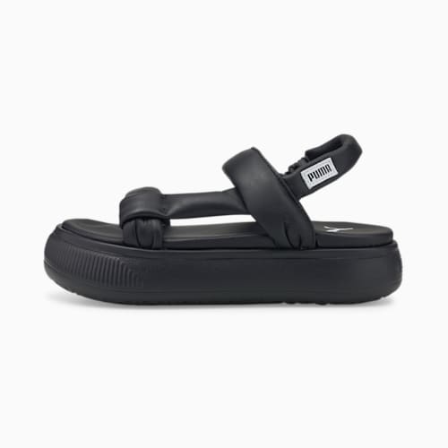 Puma grey suede flip flops outlet