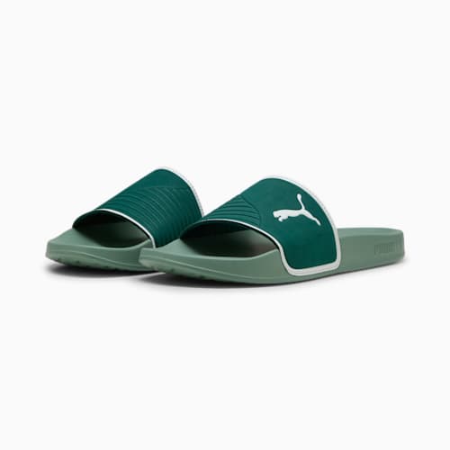 Puma slides womens green hot sale