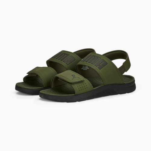 Puma sandals women green best sale