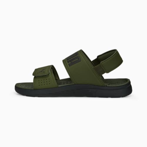 Backstrap Sandals Green Moss PUMA Black PUMA Shop All Puma PUMA