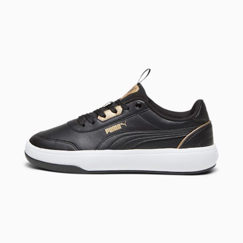 Tori Pop Up Metallics Women s Sneakers PUMA Black PUMA Gold PUMA White PUMA Shop All Puma PUMA
