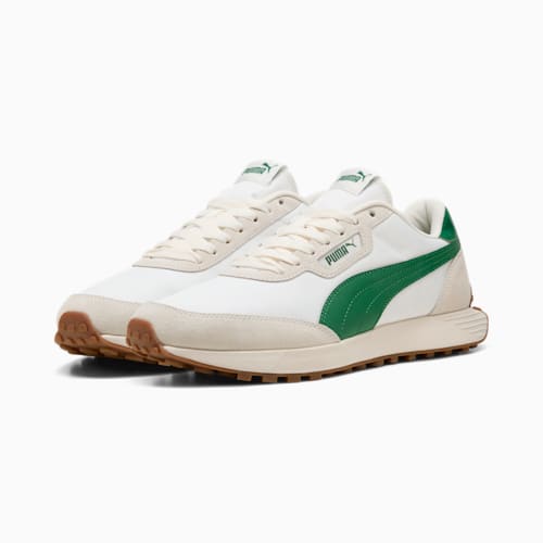 Puma shoes white and green clearance